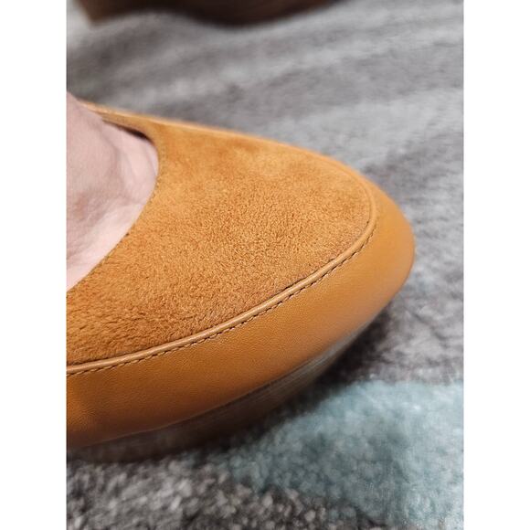 Elaine Turner Wedges tan shoes women's size 6.5 - Picture 4 of 7